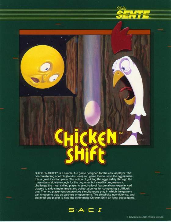 Chicken Shift Flyer: Front